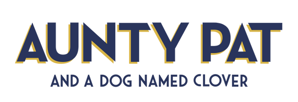 Aunty Pat & a dog named Clover