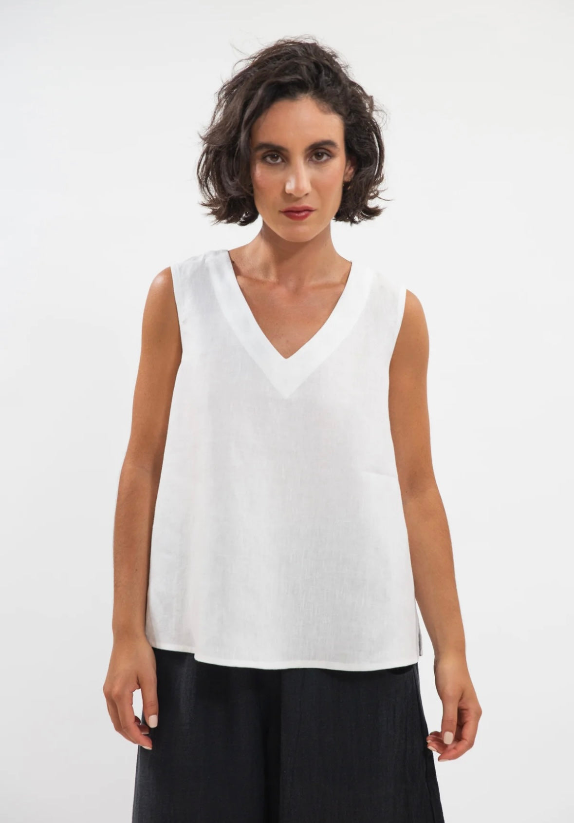 Eva's Sunday Lou Top - White