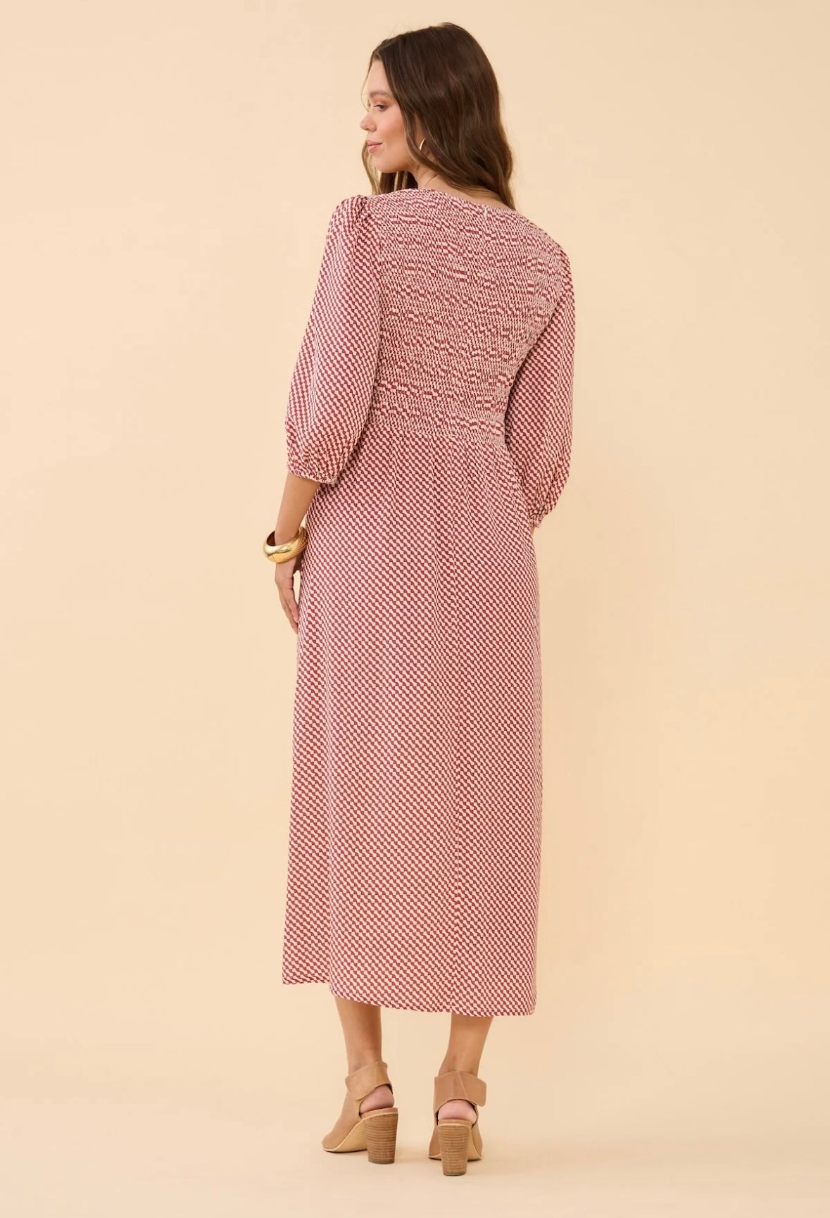 Frock Me Out Tessellated Shirr Thing dress