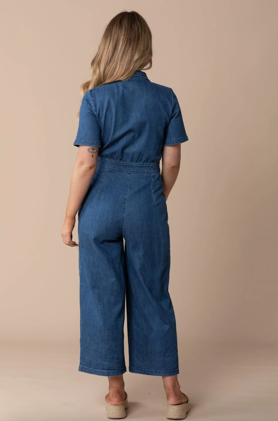 Frock Me Out Denim Freestyler Jumpsuit - Vintage wash