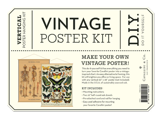 Cavallini - Poster Kit