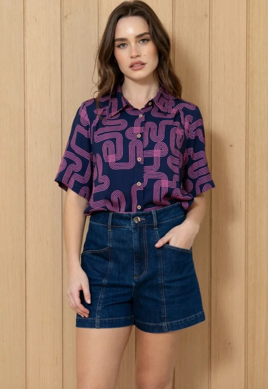 Frock me Out Labyrinth Shirt