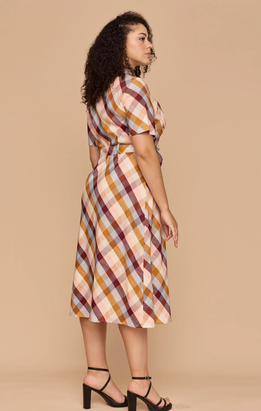 Frock Me Out CHECK ME OUT Shirt Dress