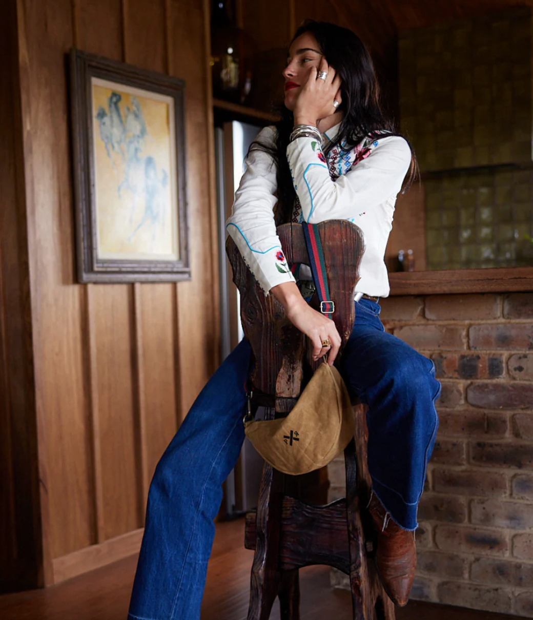 Pony Rider slow road shoulder bag