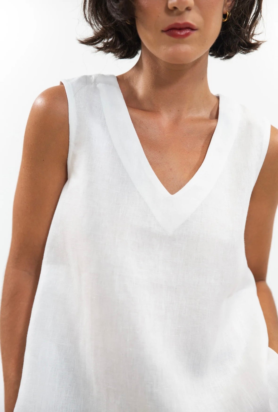 Eva's Sunday Lou Top - White
