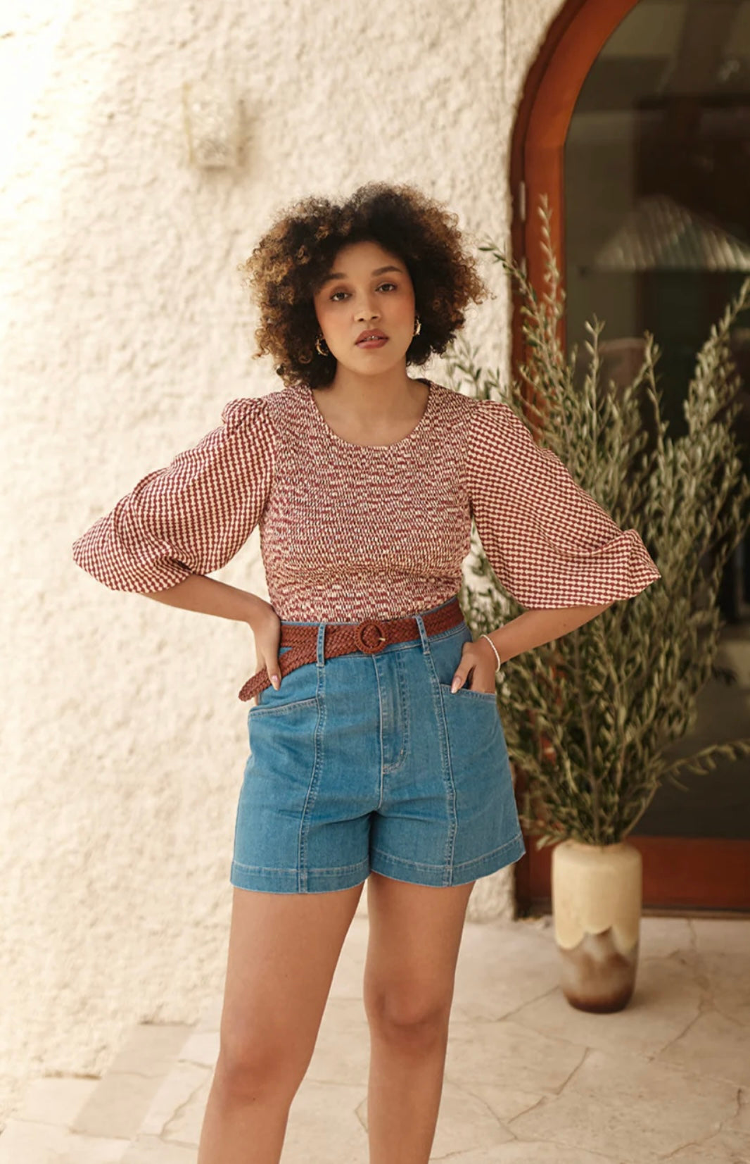 Frock Me Out Shirr Thing Top