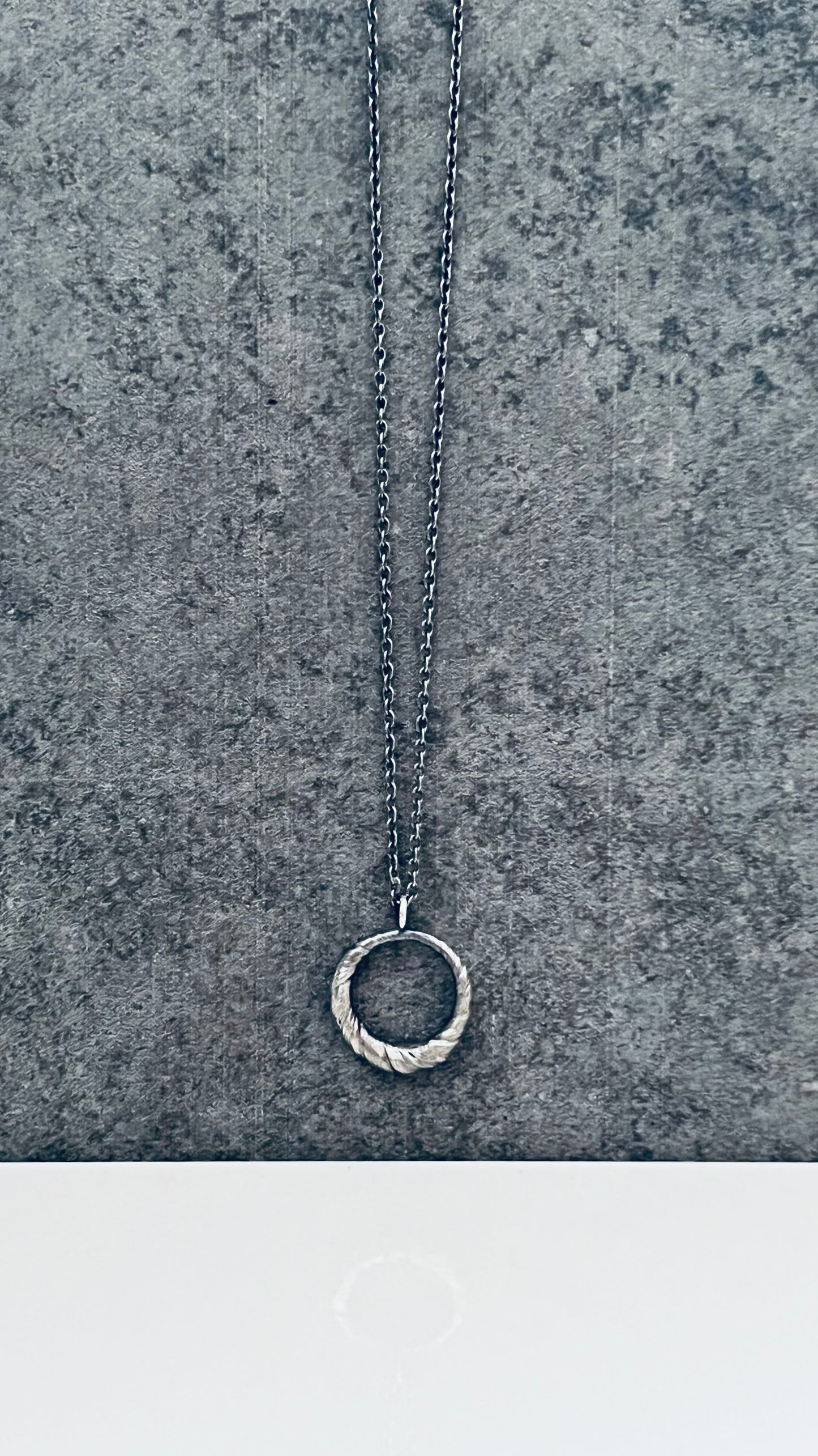 Little Mountain Sterling Silver necklace -NO101