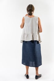 Eva's Sunday Mao Trapeze top