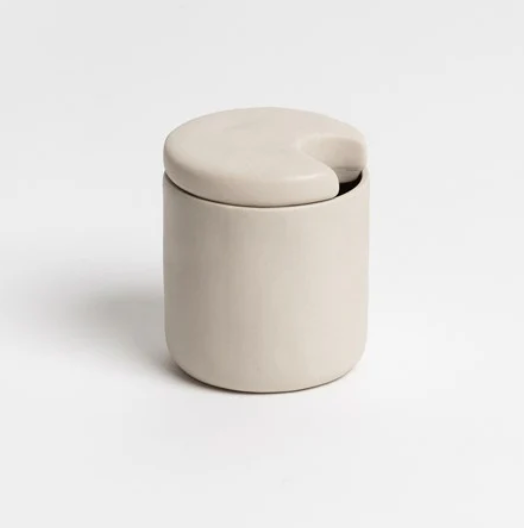 Ned Collections - Haan Sugar Pot - Bone