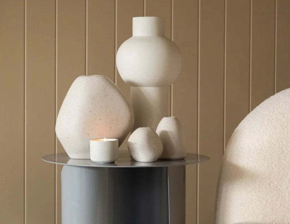 Ned Collections - Harmie Vase Pebble