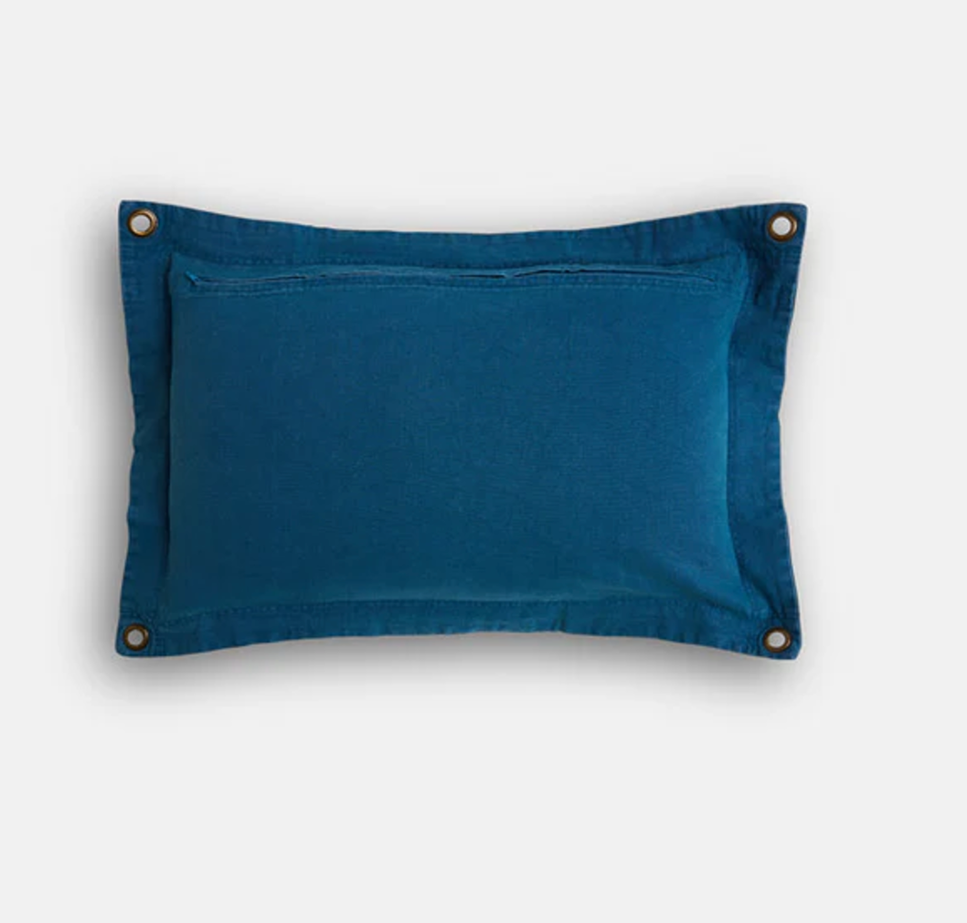 Pony Rider Lil Highlander cushion Cobalt blue - with insert