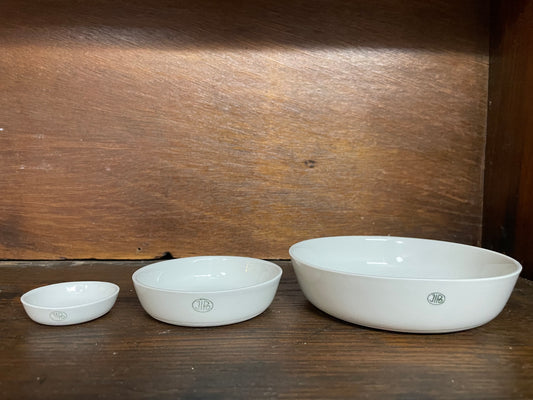Jipo Annealing dish low form without spout 204/4, 204/6, 204/8