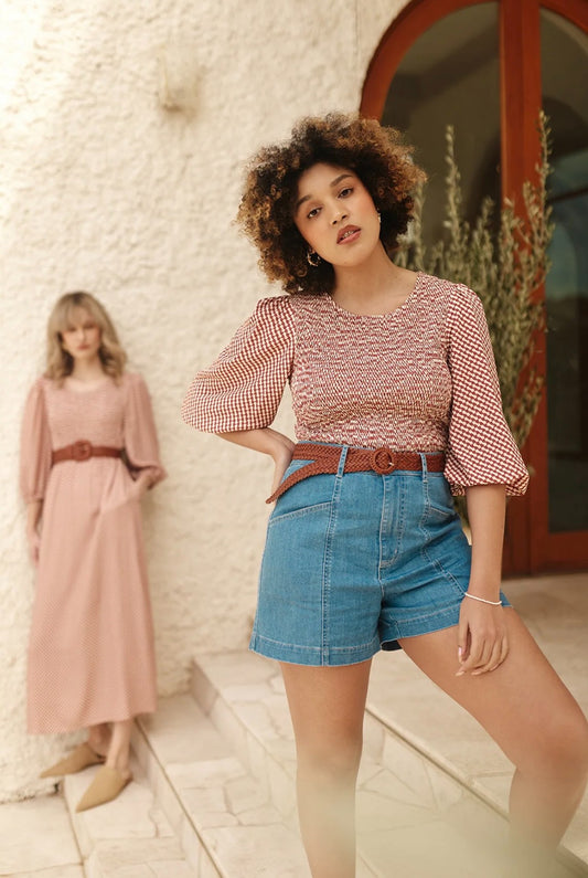 Frock Me Out Shirr Thing Top